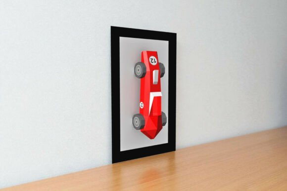 3D SVG Car Wall Art: A Home Décor Asset Review