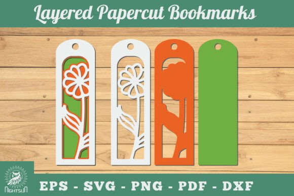 Flowers 3D Papercut Bookmarks SVG 6: A Spring 3D SVG Review