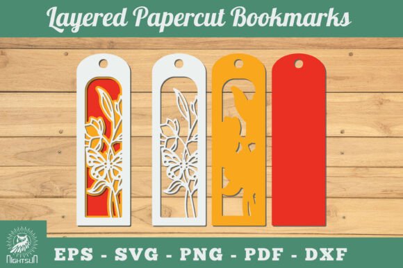 Flowers 3D Papercut Bookmarks SVG 8: A Spring Design Review