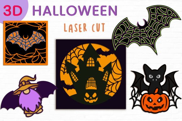 Halloween Gnome 3D SVG: Shadow Box Asset Review
