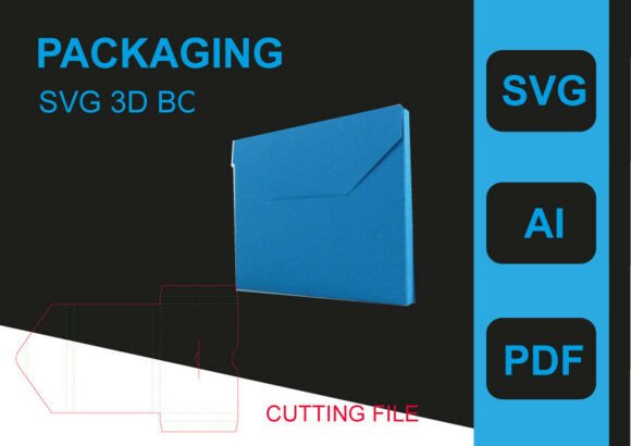 Mailer Box 3D Shadow SVG: Layered Objects Review