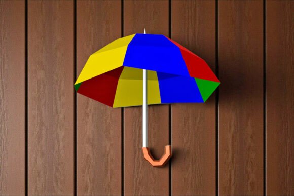 Umbrella 3D Papercraft: An Embroidery Designer's Review